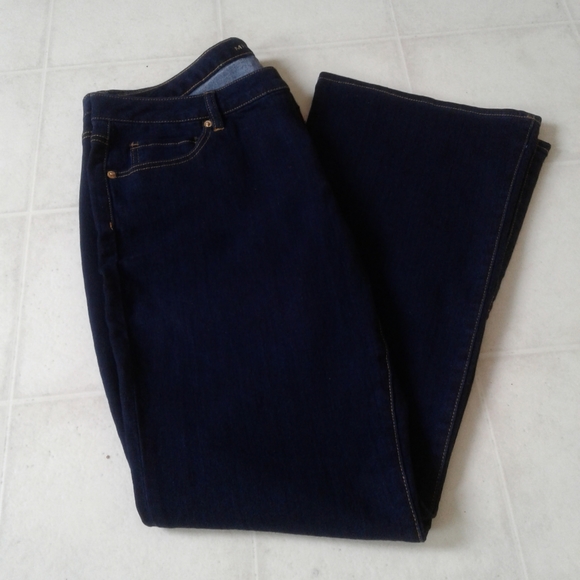Michael Kors wide leg blue jeans - Picture 5 of 10
